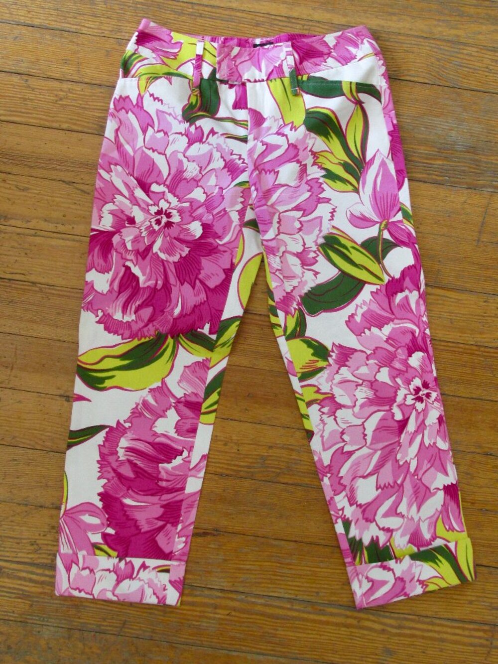 NWOT- D&G Cotton Floral Ankle Pant